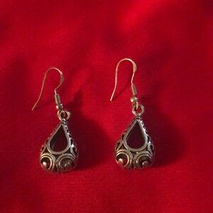 Sterling Silver Filigree Earrings